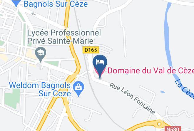 Gard - Domaine Du Val De Ceze Maps