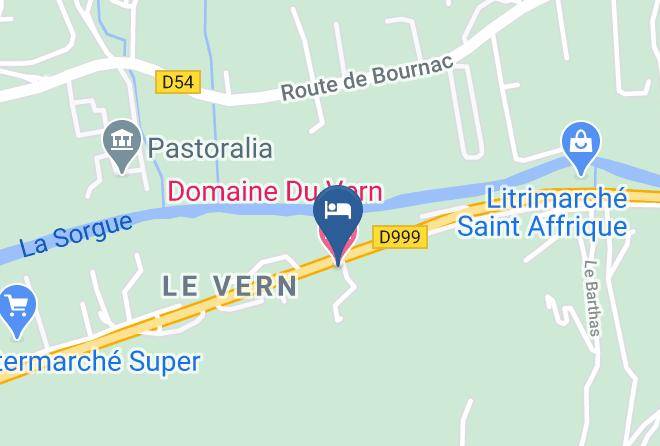 Aveyron - Domaine Du Vern Maps