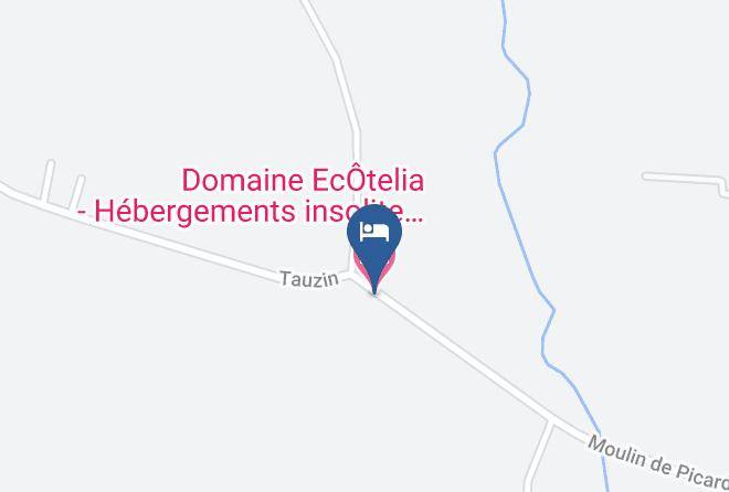 Gironde - Domaine Ecotelia Hebergements Insolite En Gironde Proche Bordeaux Maps