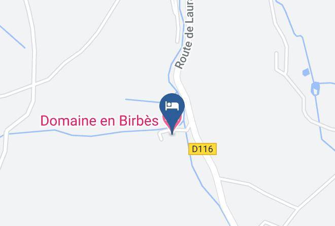 Aude - Domaine En Birbes Maps