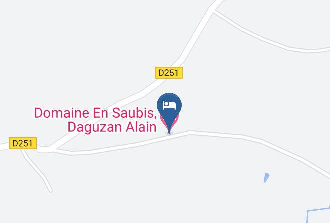 Gers - Domaine En Saubis Daguzan Alain Maps