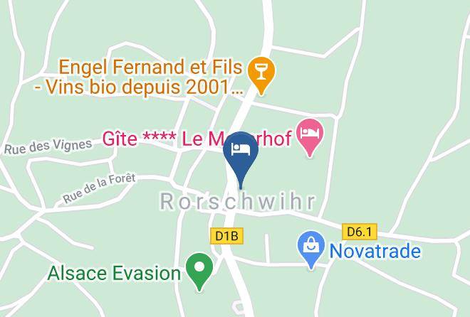 Haut Rhin - Domaine Fahrer Ackermann Maps