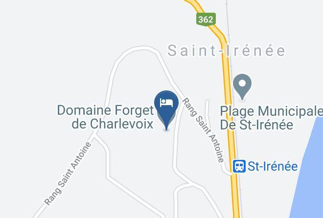 Charlevoix Est Regional County Municipality - Domaine Forget De Charlevoix Maps