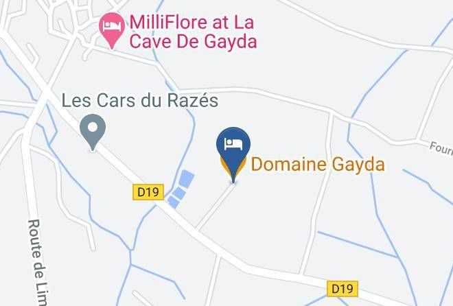 Domaine Gayda Map