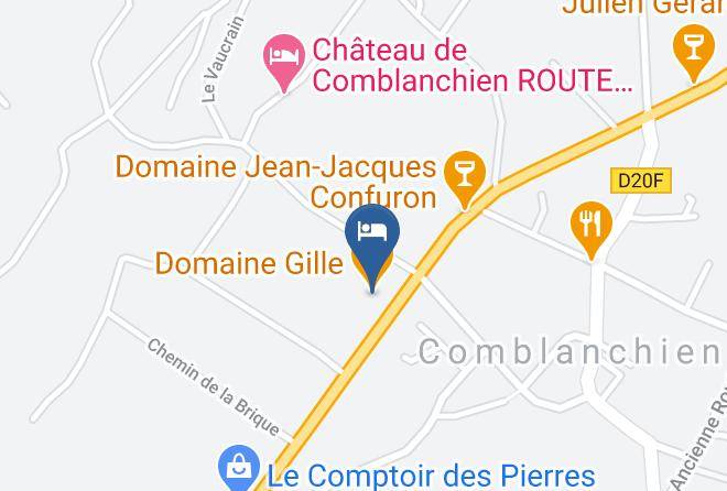 Cote D Or - Domaine Gille Maps