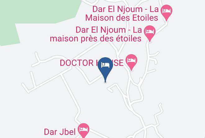 Tunisia - Domaine Hbiba Maps