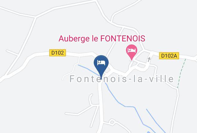 Haute Saone - Domaine Insolite Des Vergers De Fontenois Maps