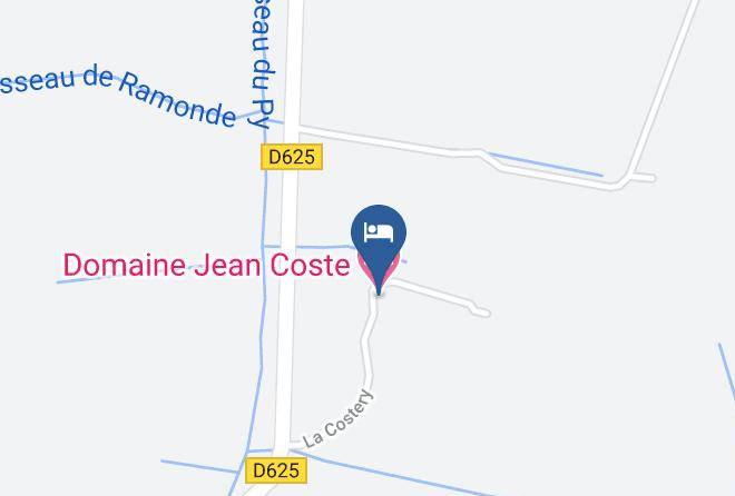 Aude - Domaine Jean Coste Maps