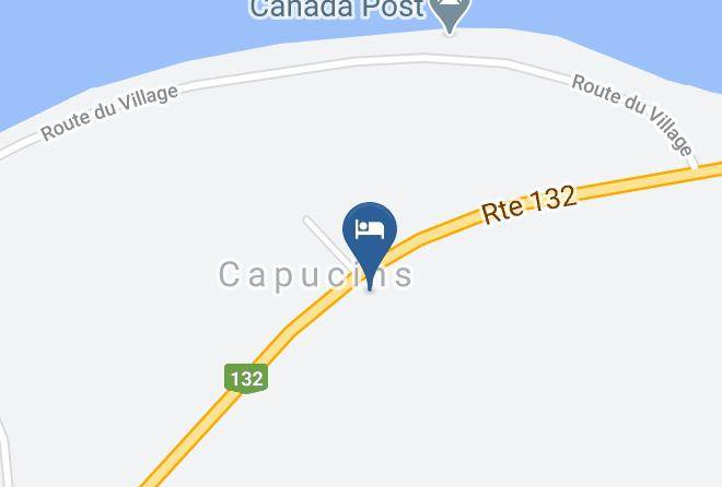 La Haute Gaspesie Regional County Municipality - Domaine Joseph Ross Bed And Breakfast Maps