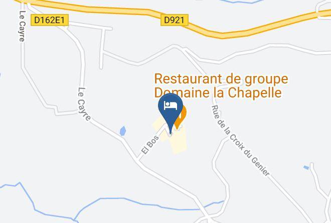 Correze - Domaine La Chapelle Maps