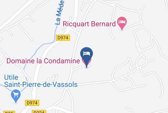 Vaucluse - Domaine La Condamine Maps