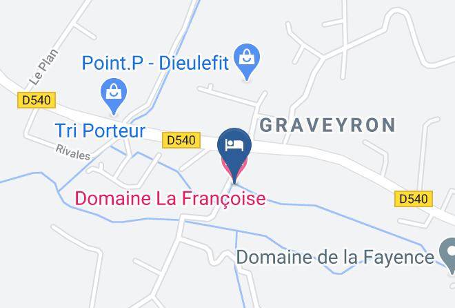 Drome - Domaine La Francoise Maps