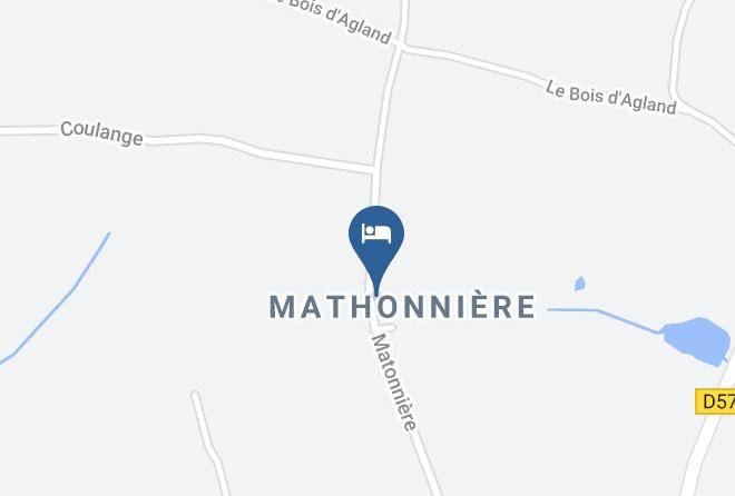 Allier - Domaine La Mathoniere Maps