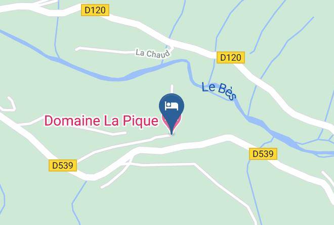 Drome - Domaine La Pique Maps