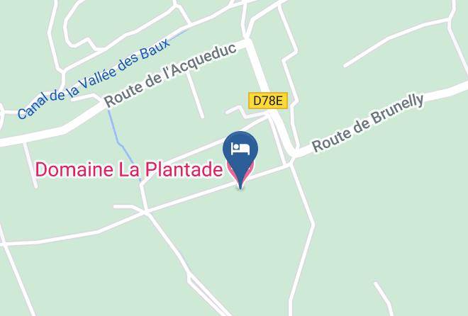 Bouches Du Rhone - Domaine La Plantade Maps