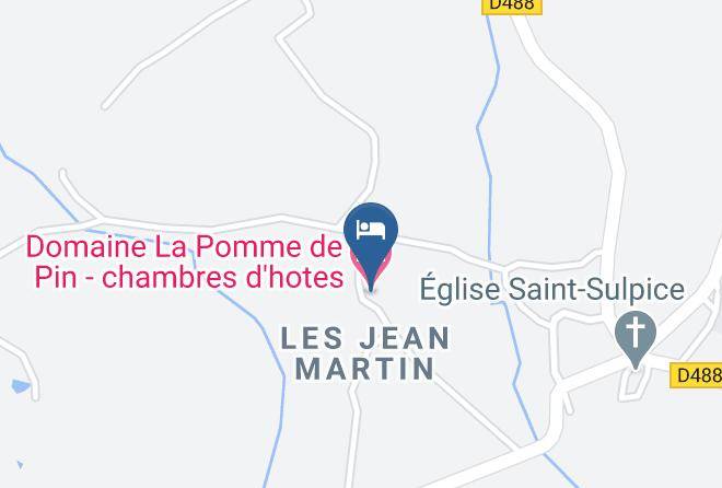 Allier - Domaine La Pomme De Pin Chambres D'hotes Maps