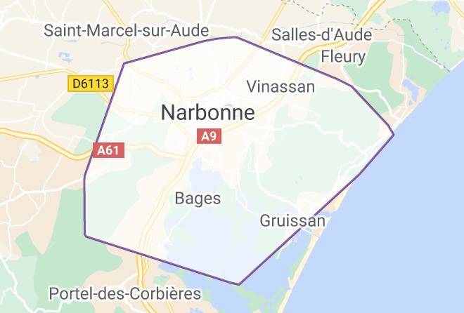 Aude - Domaine Lacoste Maps