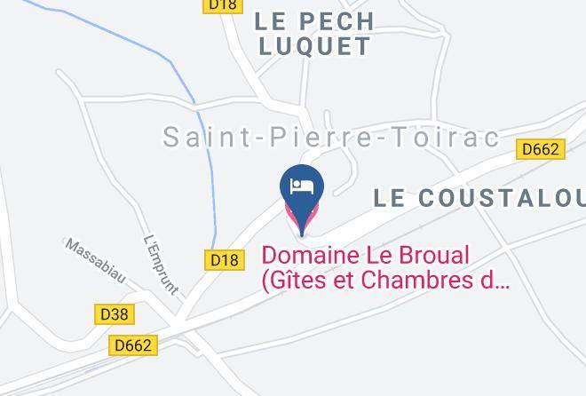 Lot - Domaine Le Broual Maps