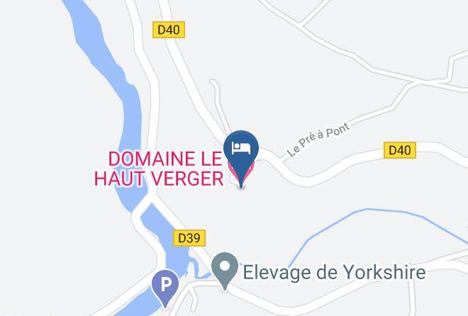 Indre - Domaine Le Haut Verger Maps