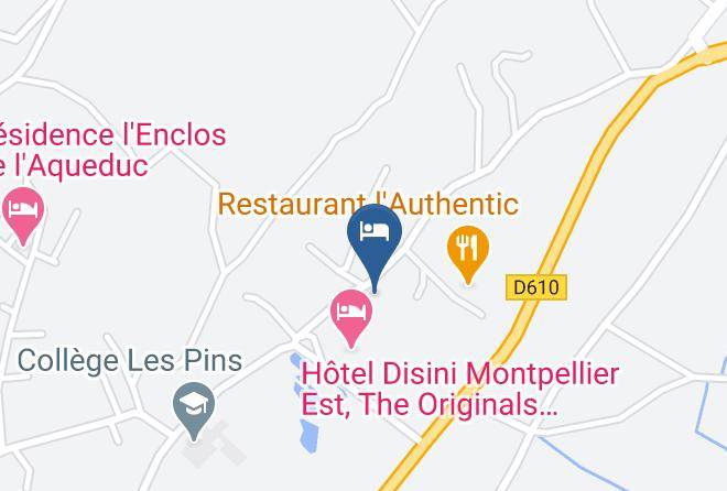 Herault - Hotel Residence Domaine Le Milos Maps