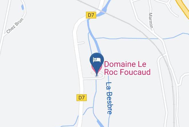 Allier - Domaine Le Roc Foucaud Maps