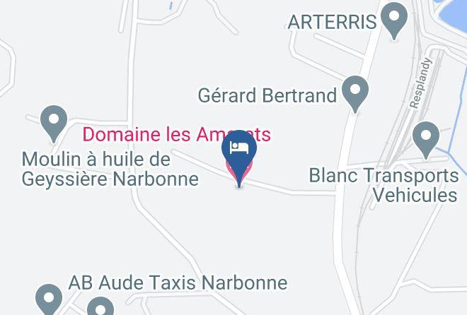 Aude - Domaine Les Amarats Maps