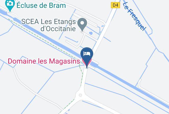 Aude - Domaine Les Magasins Maps