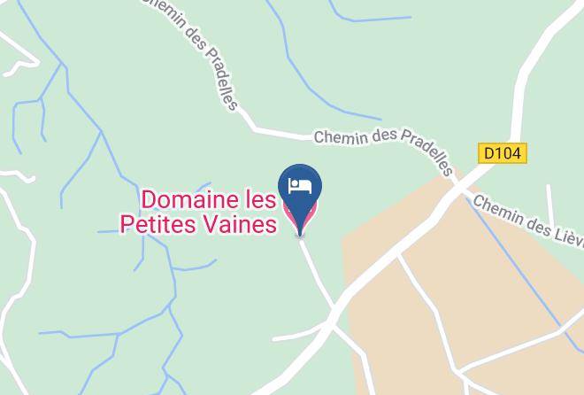 Vaucluse - Domaine Les Petites Vaines Maps