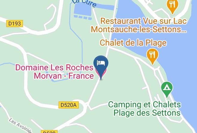 Nievre - Domaine Les Roches Morvan France Maps