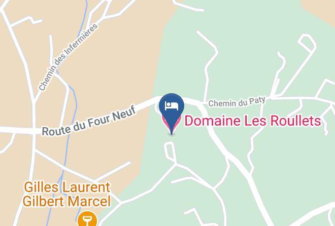 Vaucluse - Domaine Les Roullets Maps