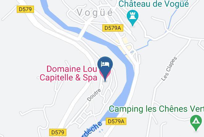 Ardeche - Domaine Lou Capitelle & Spa Maps