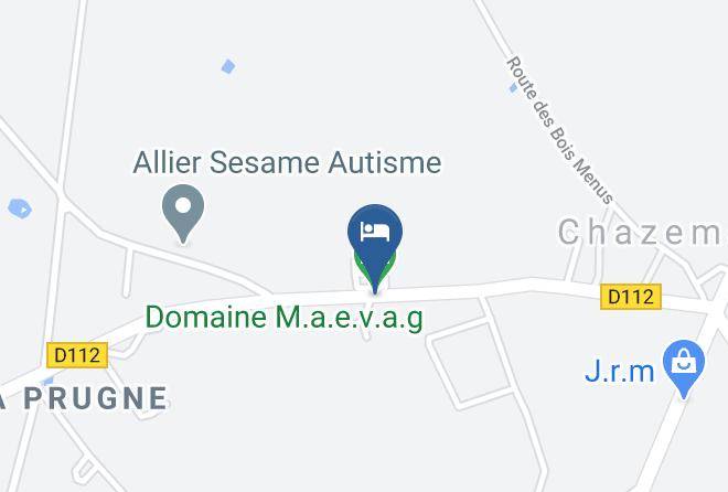 Allier - Domaine Maevag Maps