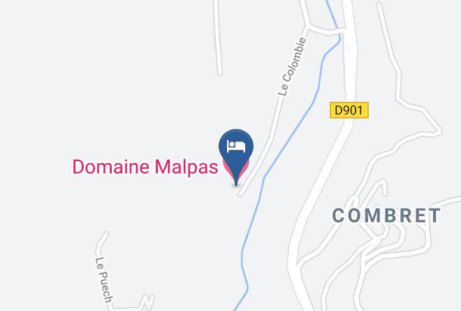 Aveyron - Domaine Malpas Maps