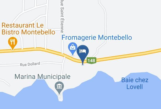Papineau Regional County Municipality - Domaine Montebello Maps