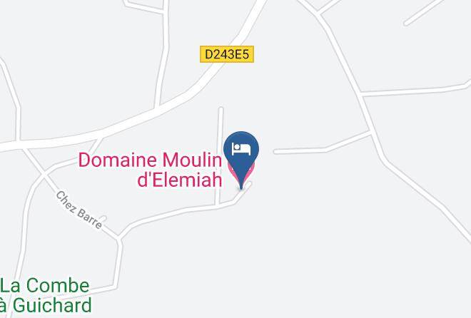 Charente Maritime - Domaine Moulin D'elemiah Maps