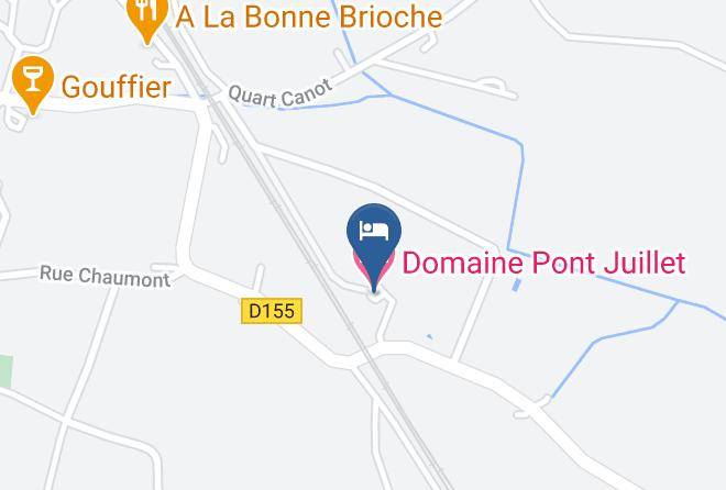 Saone Et Loire - Domaine Pont Juillet Maps