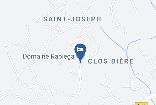 Domaine Rabiega Map