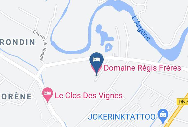 Var - Domaine Regis Freres Maps