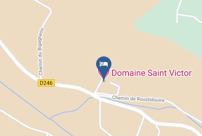 Vaucluse - Domaine Saint Victor Maps