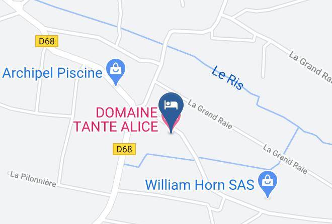 Rhone - Domaine Tante Alice Maps