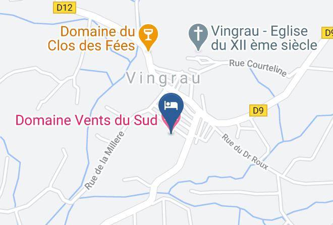 Domaine Vents Du Sud Map
