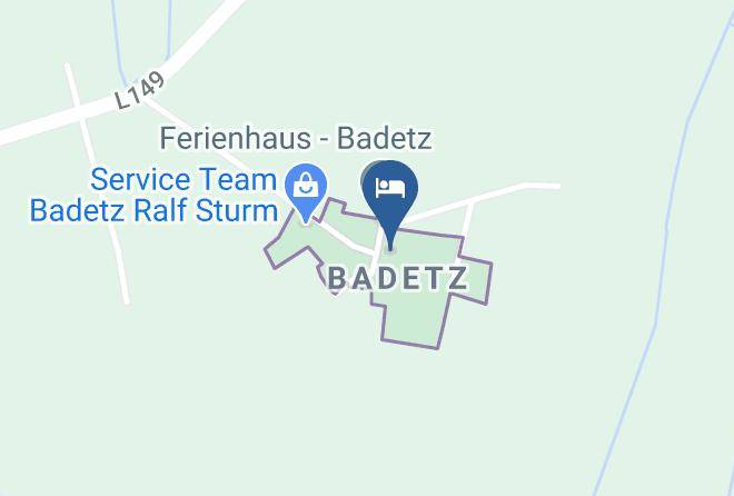Anhalt Bitterfeld - Domane Badetz Maps