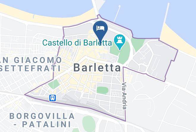Barletta Andria Trani - Domatia Bed And Breakfast Maps