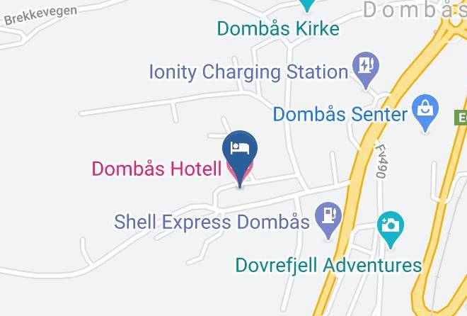 Dovre - Dombas Hotel Maps