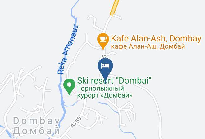 Karachayevsk - Dombay Vershina Maps