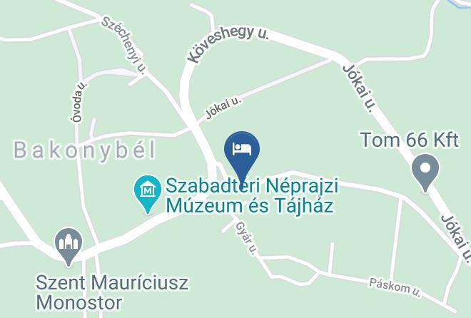 Bakonybel - Dombovar Vendeghaz Maps