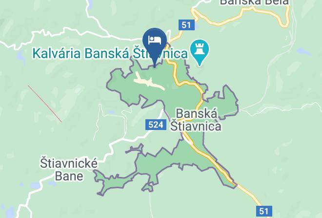 Banska Stiavnica - Domcek Na Staromestskej Maps