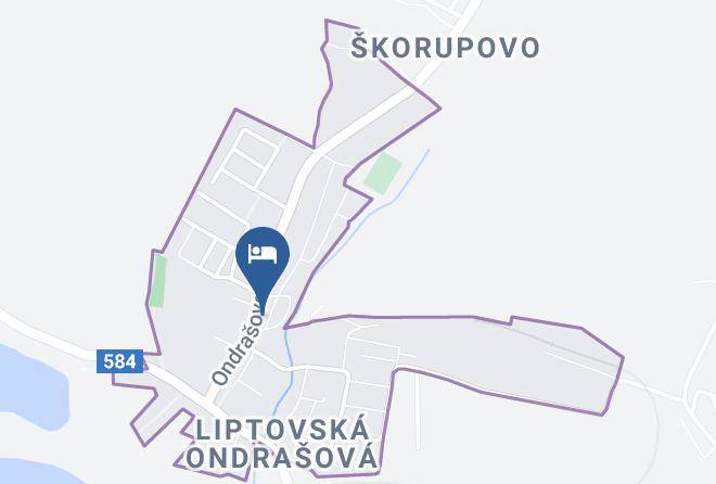 Liptovsky Mikulas - Domcek U Hanov Maps