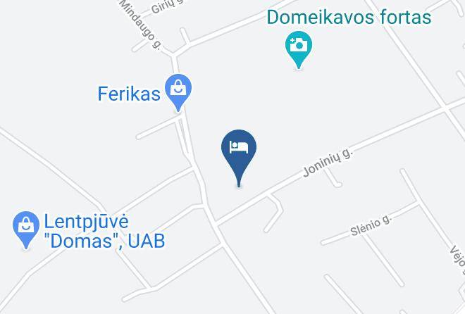 Domeikavos Vila Map