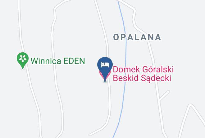 Nowosadecki - Domek Goralski Beskid Sadecki Maps